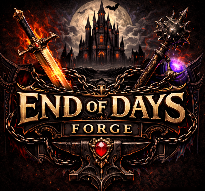 End of Days Forge business plan thumbnail.